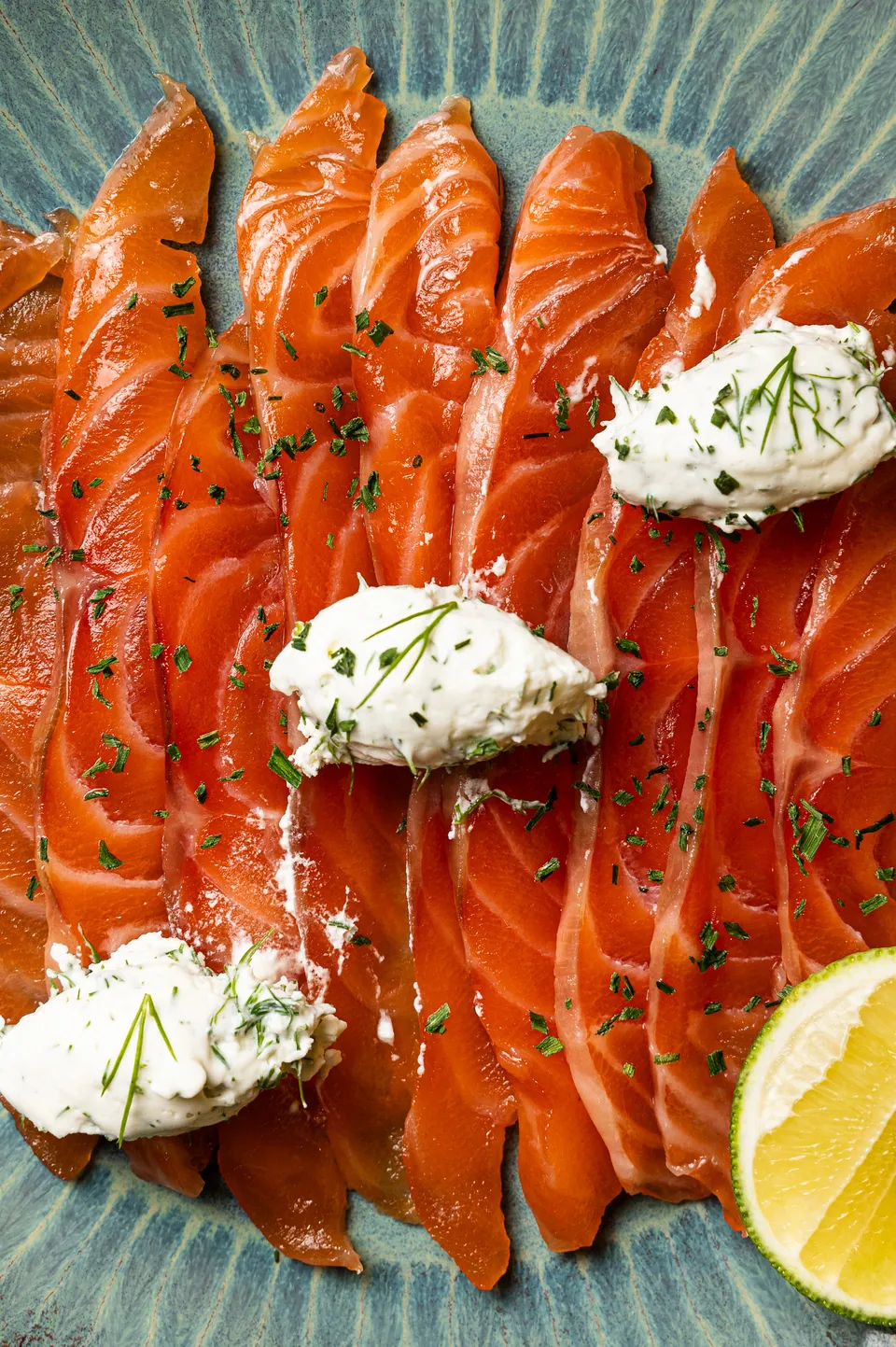 Saumon gravlax du brunch