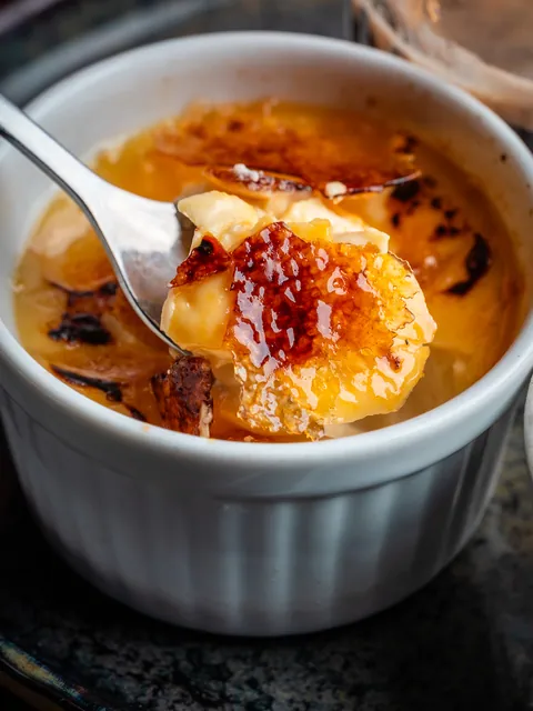 Crème brûlée à la vanille Bourbon