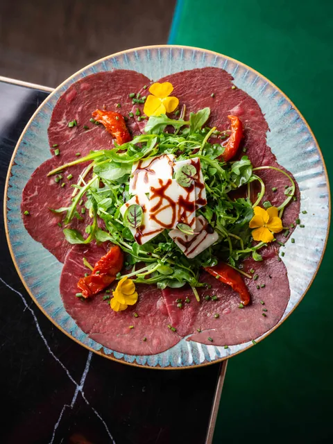 Carpaccio de bœuf à l’italienne