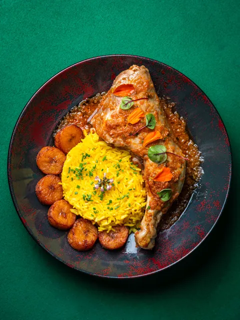 Cuisse de poulet aux agrumes