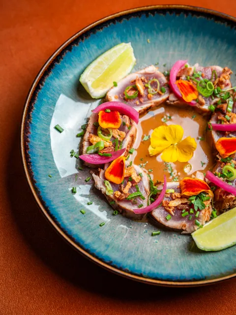 Tataki de thon rouge