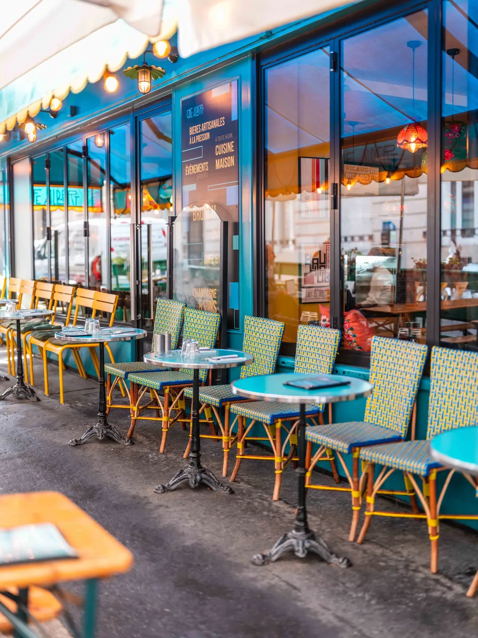 La terrasse du Café Albert